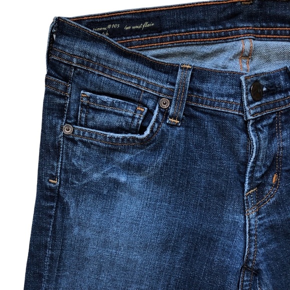 COH Simone #105 Stretch Low Waist Flare Size 26 HEMMED - Picture 3 of 13